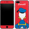Disney Friends Donald Duck Backwards iPhone 8 Plus Skin